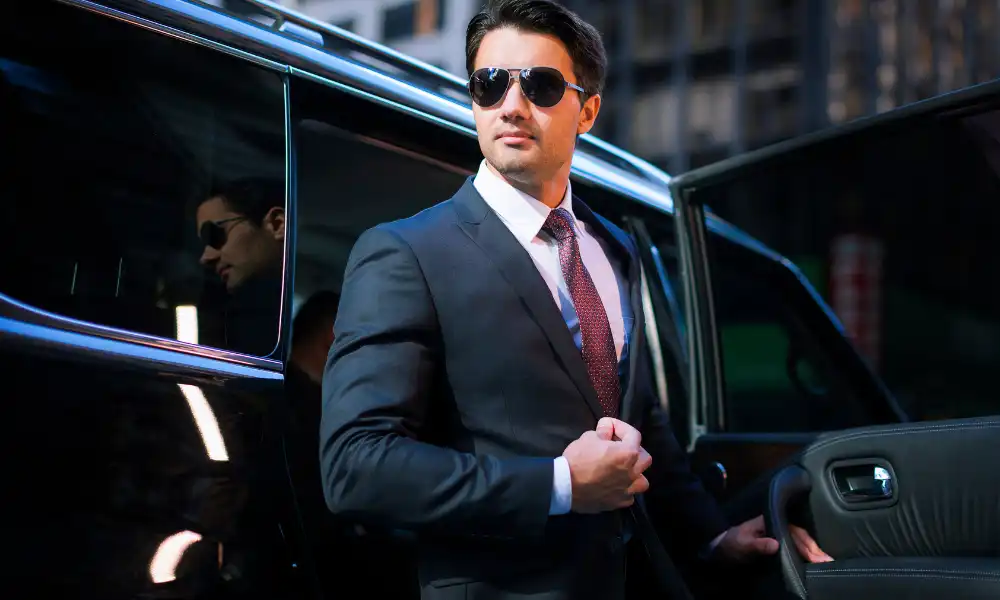 Executive protection agent providing VIP security services in Massachusetts