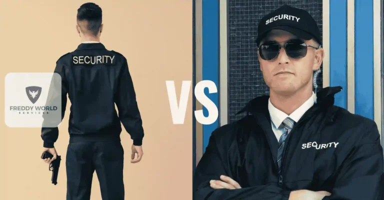 Armed security vs Unarmed Security